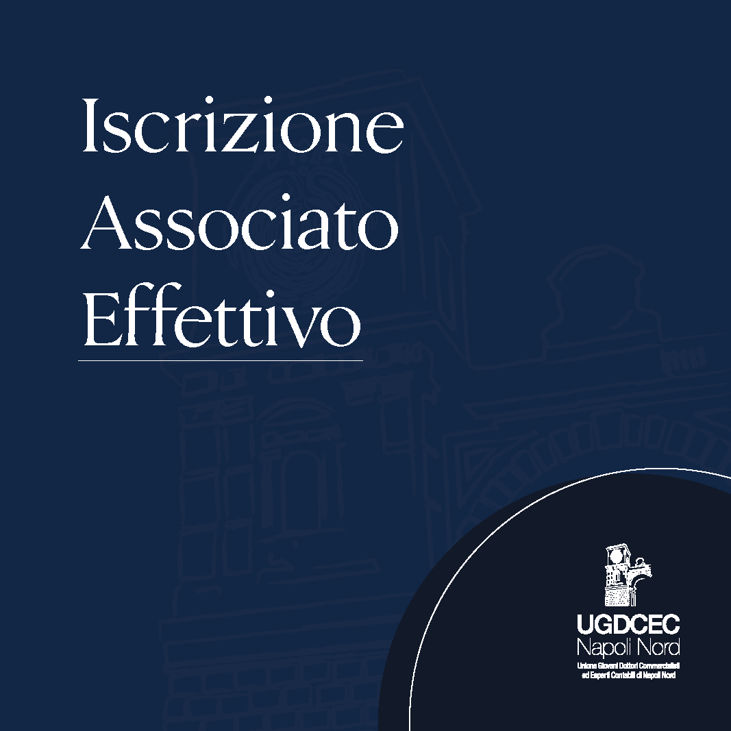 Iscrizione Associato Effettivo - Anno 2024