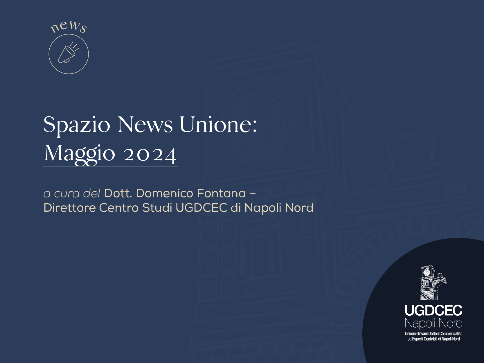 News Unione: Maggio 2024