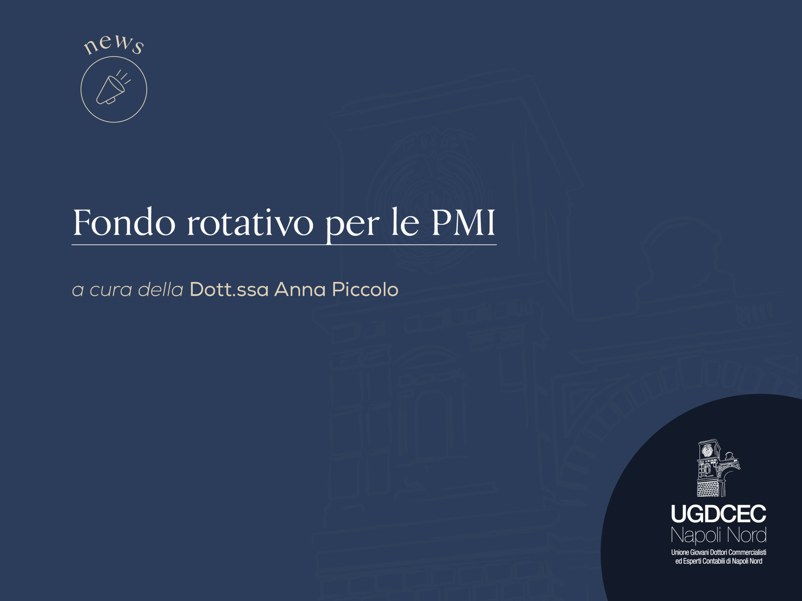 Fondo Rotativo per le PMI