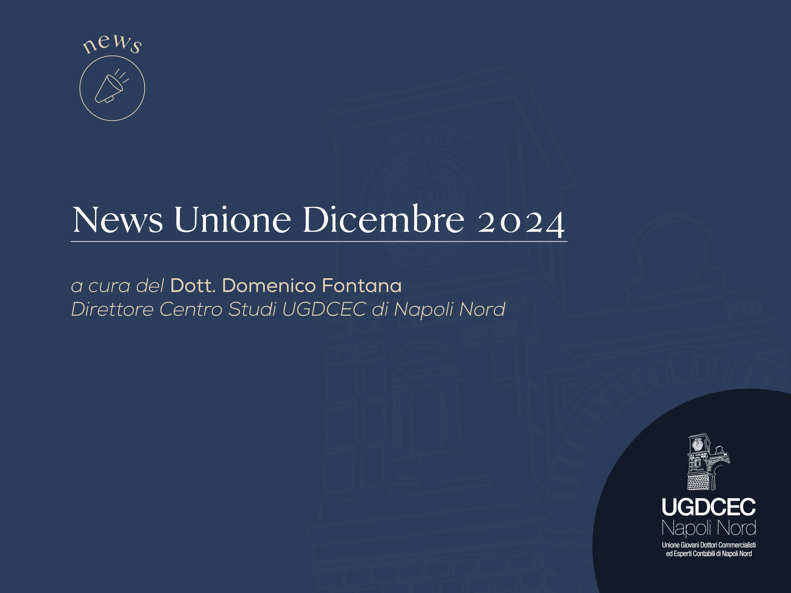 News Unione Novembre 2024