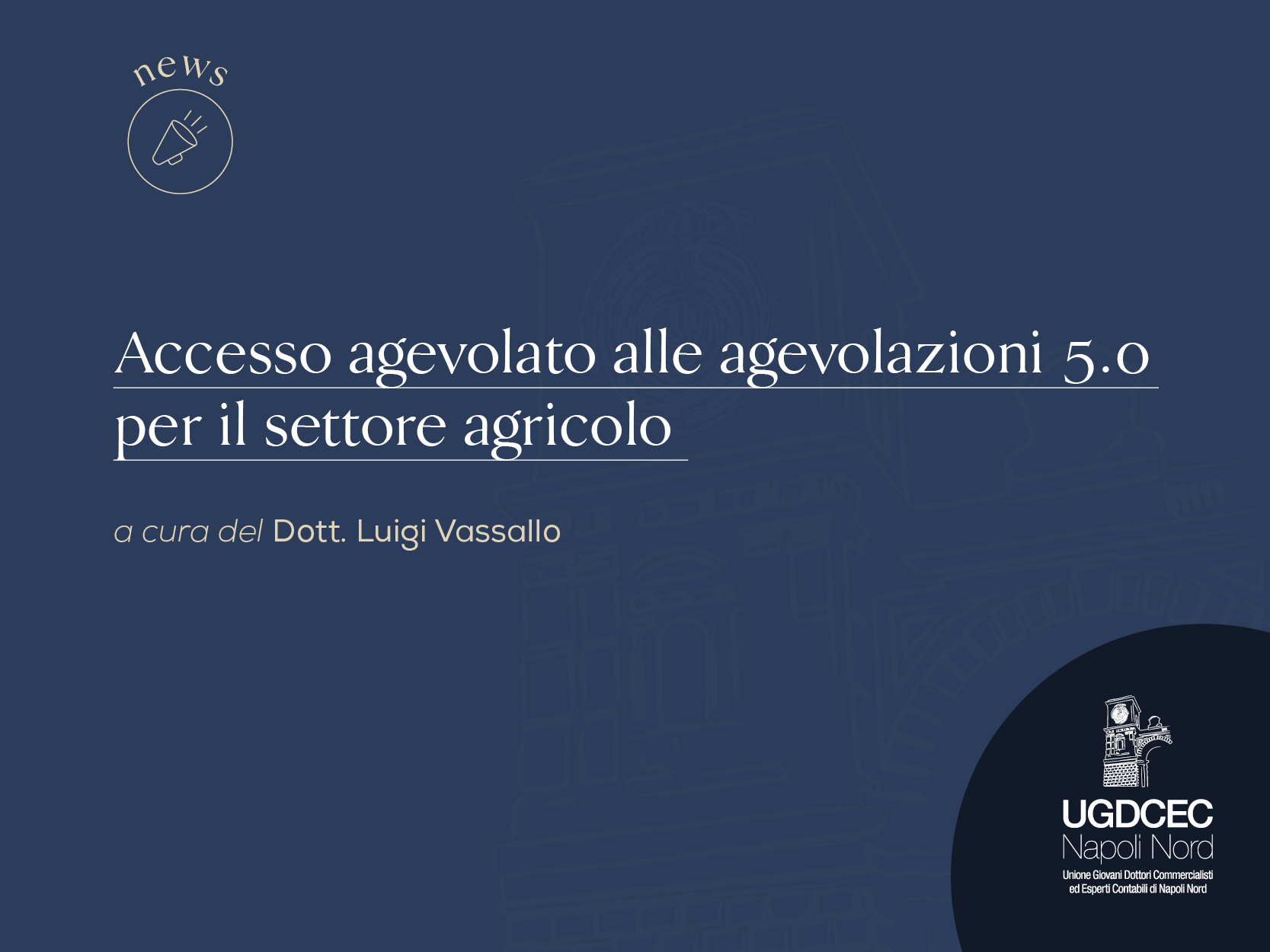 Accesso agevolato alle agevolazioni 5.0 per il settore agricolo
