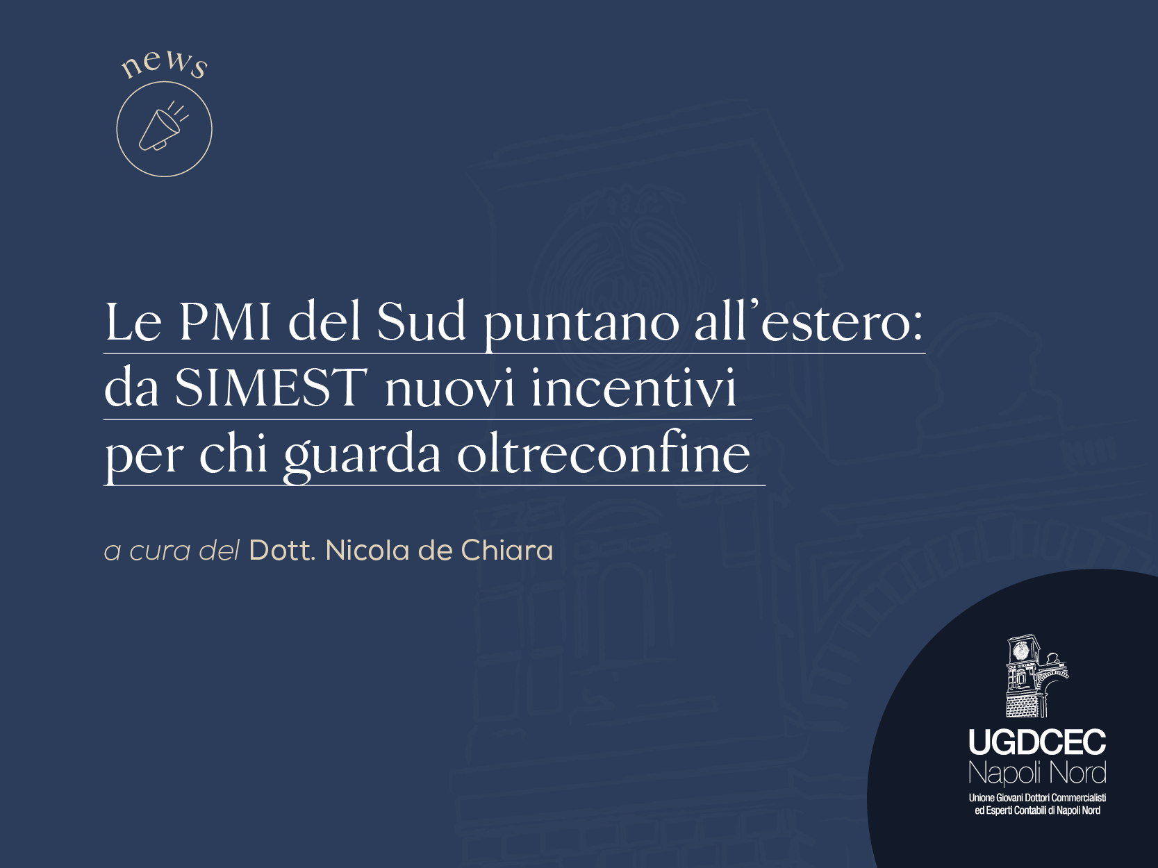 Le PMI del Sud puntano all’estero: da SIMEST nuovi incentivi per chi guarda oltreconfine